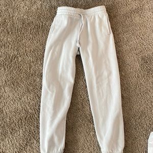 Aritizia TNA CozyAF Fleece Sweatpants Mirror Blue Thick Cozy